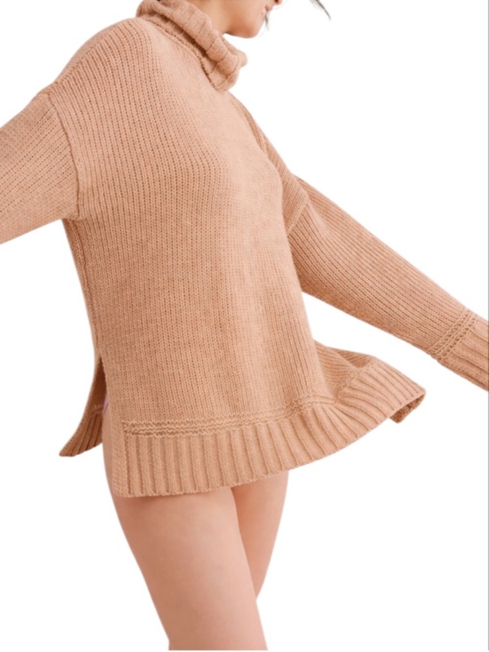 Aerie ($80) Sunset Chenille Turtleneck Sweater - PTP 28